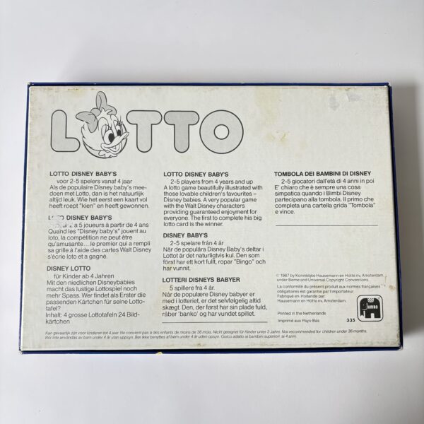 Lotto Disney Babies van Jumbo uit 1987 (8)