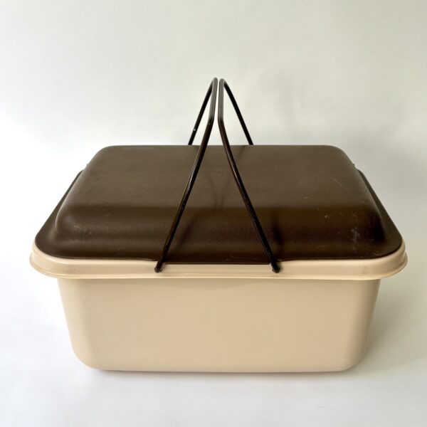 Opberg box van Curver - kleur bruin-creme - afmeting 43x31x23 cm (5)