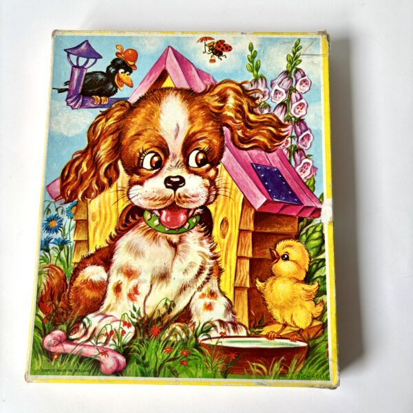 Vintage dieren puzzel van Simplex, made in Holland
