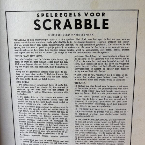 Scrabble De Luxe - Nederlandse uitgave (4)