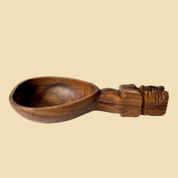 Vintage decoratieve houten snackbak die je voor meerdere doeleinden kunt gebruiken