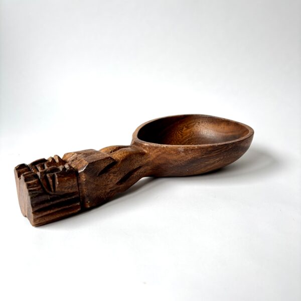 Snack bak van hout - lengte 27 cm - hoogte 5 cm (3)