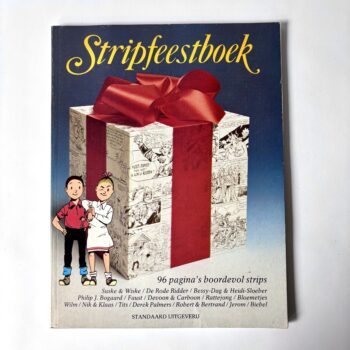 Vintage stripfeestboek uit 1985, uitgegeven door Standaard Uitgeverij