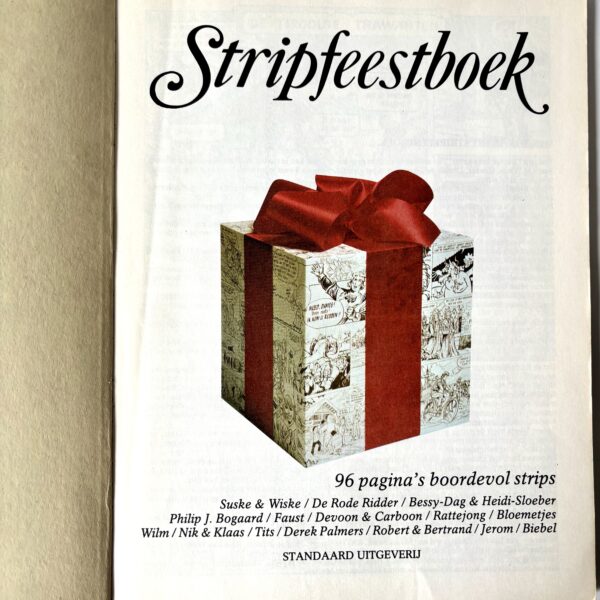 Stripfeestboek uitgegeven door Standaard Uitgeverij in 1985 (2)