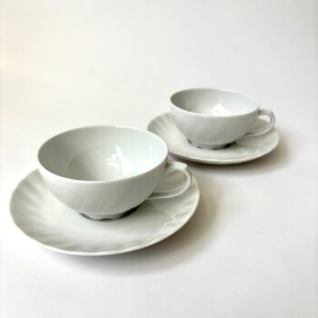 Vintage Seltmann Weiden porseleinen theekoppen met schotel van Douwe Egberts