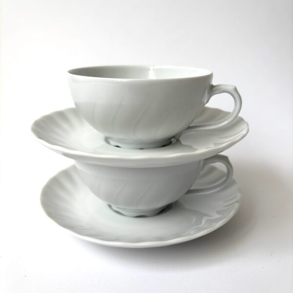 Theekoppen met schotel Seltmann Weiden porselein DE - 2 stuks (2) Theekoppen met schotel Seltmann Weiden porselein DE - 2 stuks (2)