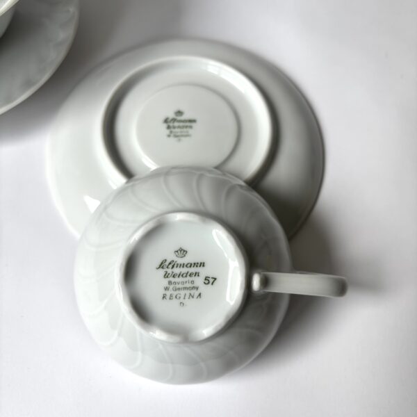Theekoppen met schotel - Seltmann Weiden van Douwe Egberts - inhoud 150 ml - 3 stuks (4)