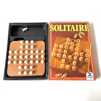 Vintage strategisch bordspel voor één speler van Schmidt International