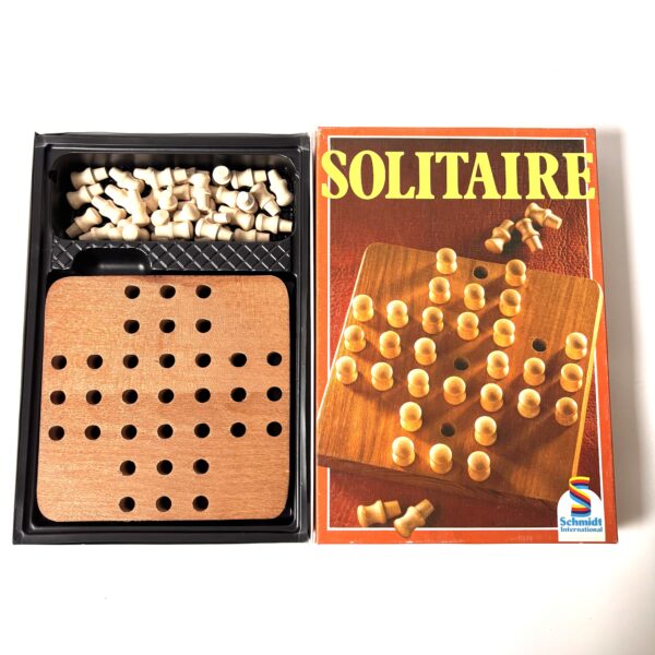 Vintage strategisch bordspel voor één speler van Schmidt International