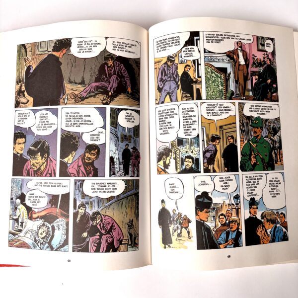 Stripboek Don Bosco uit 1984 - Jije Uitgeverij J. Dupuis - hardcover - 110 bladzijden (5)