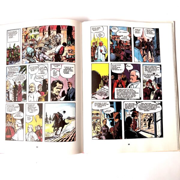 Stripboek Don Bosco uit 1984 - Jije Uitgeverij J. Dupuis - hardcover - 110 bladzijden (7)