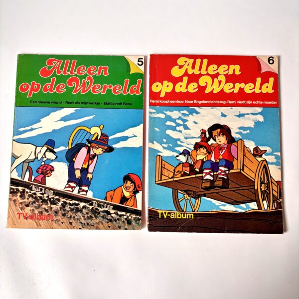 TV-album Alleen op de Wereld - - deel 1 tot en met deel 6 (5) TV-album Alleen op de Wereld - - deel 1 tot en met deel 6 (5)