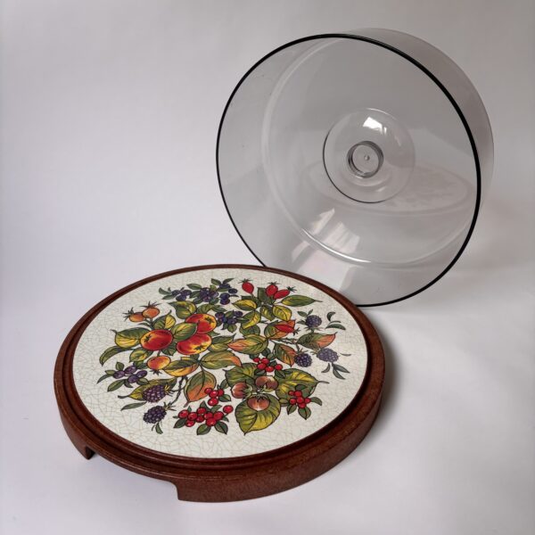 Taartstolp - vlaaiplateau van Emsa - diameter 29 cm - hoogte 12,5 cm (2) Taartstolp - vlaaiplateau van Emsa - diameter 29 cm - hoogte 12,5 cm (2)