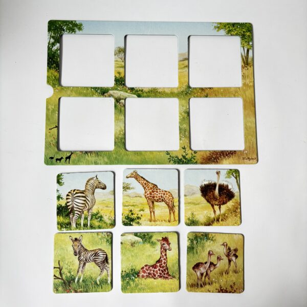 Dieren Lotto van Jumbo uit 1982 (4) Vintage Dieren Lotto van Jumbo uit 1982