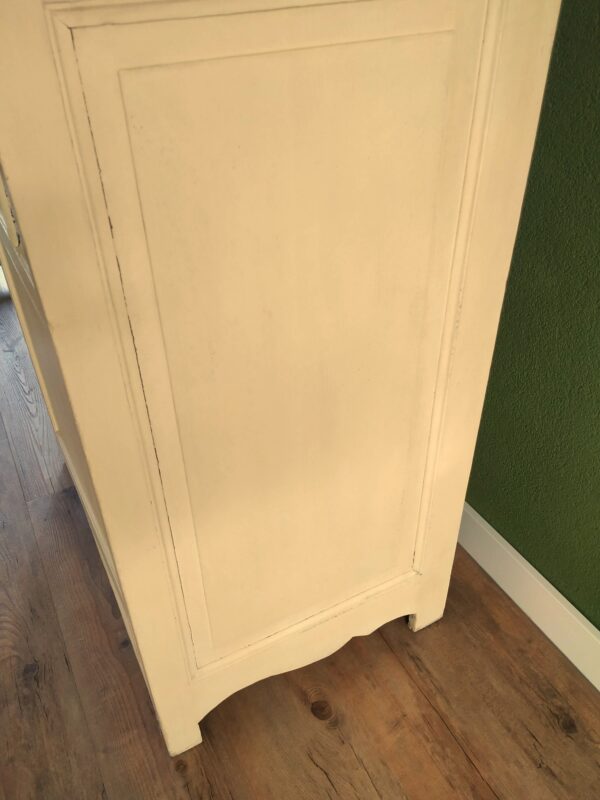 Kast - afm. 183x75x50 cm - kleur zacht geel (9)