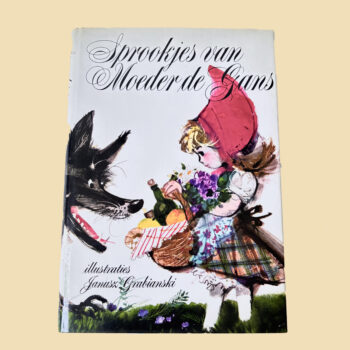 Vintage boek Sprookjes van Moeder de Gans uit 1976