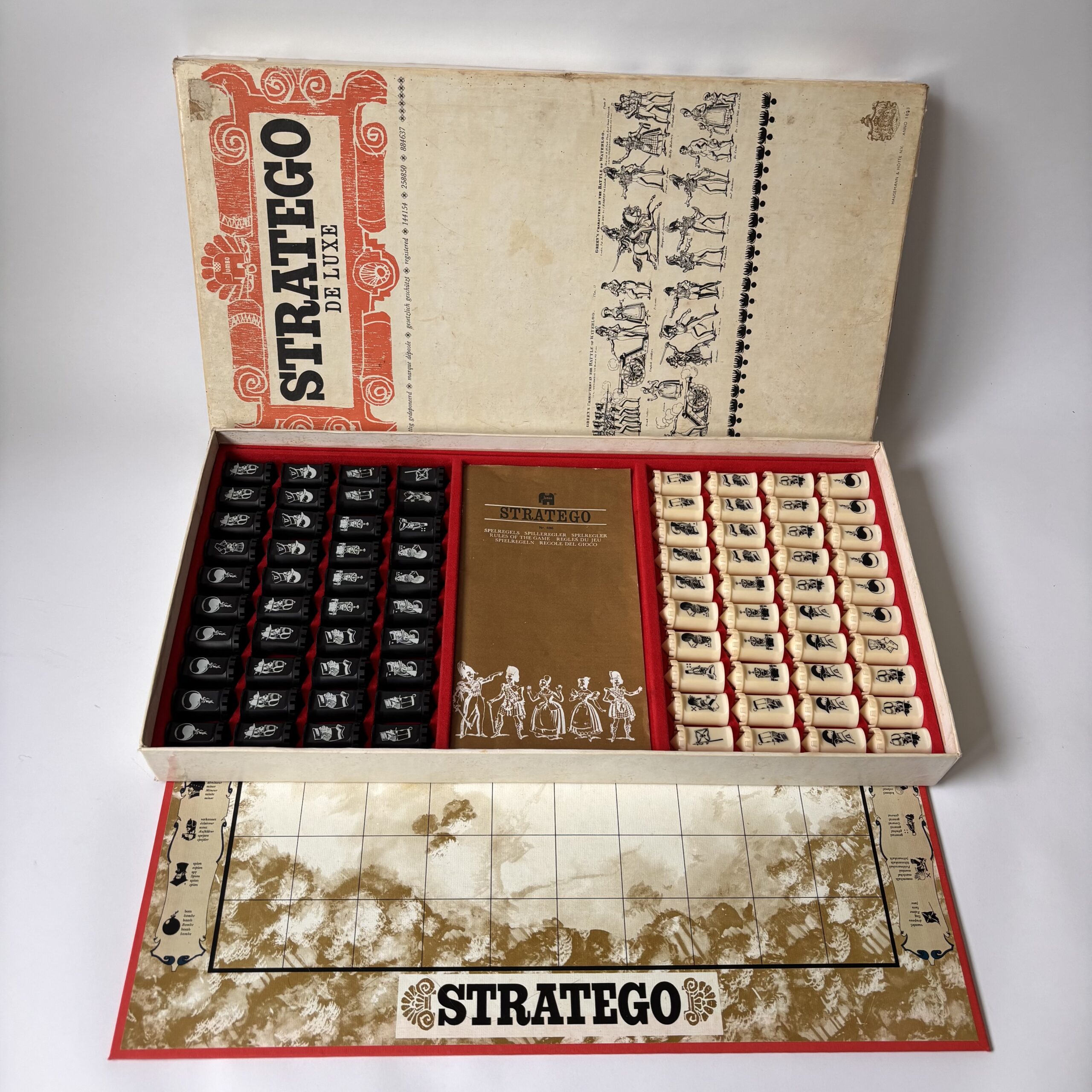 Vintage spel Stratego De Luxe van Jumbo