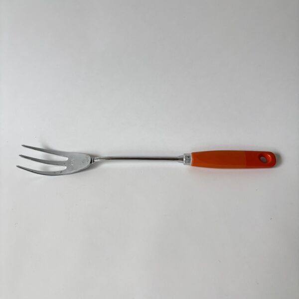 Vleesvork Skyline chrome - kleur oranje - lengte 32 cm (2) Vleesvork Skyline chrome - kleur oranje - lengte 32 cm (2)