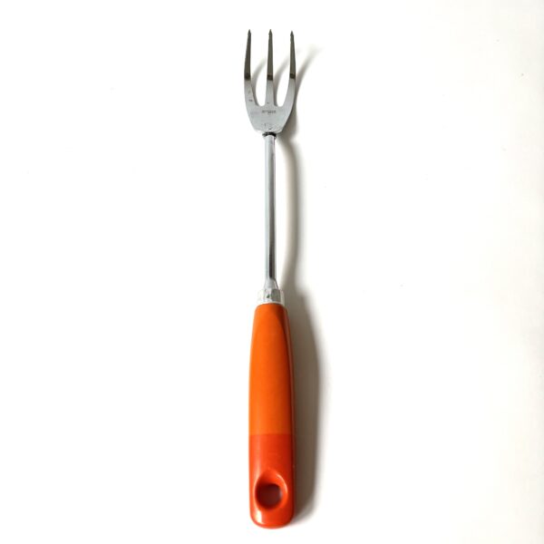 Vleesvork Skyline chrome - kleur oranje - lengte 32 cm (4) Vleesvork Skyline chrome - kleur oranje - lengte 32 cm (4)