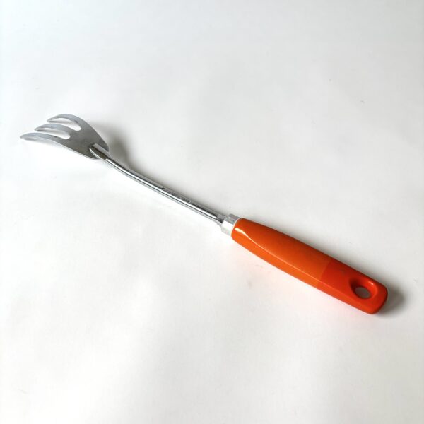 Vleesvork Skyline chrome - kleur oranje - lengte 32 cm (5) Vleesvork Skyline chrome - kleur oranje - lengte 32 cm (5)