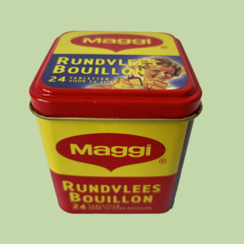 Vintage blikje van Maggi rundvlees bouillon