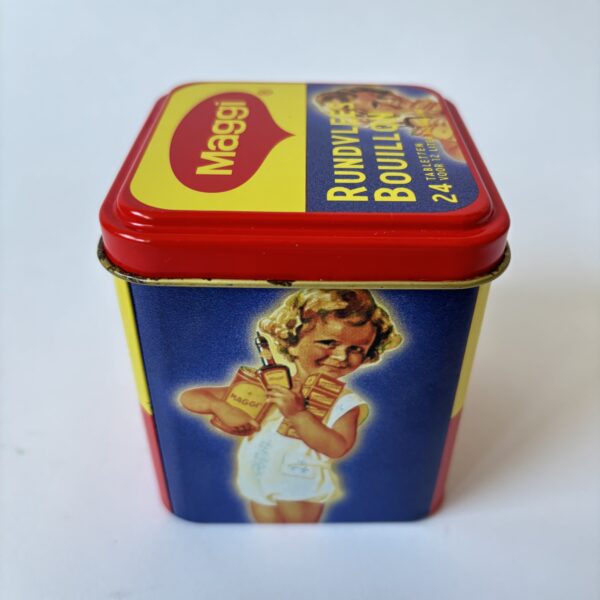 Vintage blikje van Maggi rundvlees bouillon