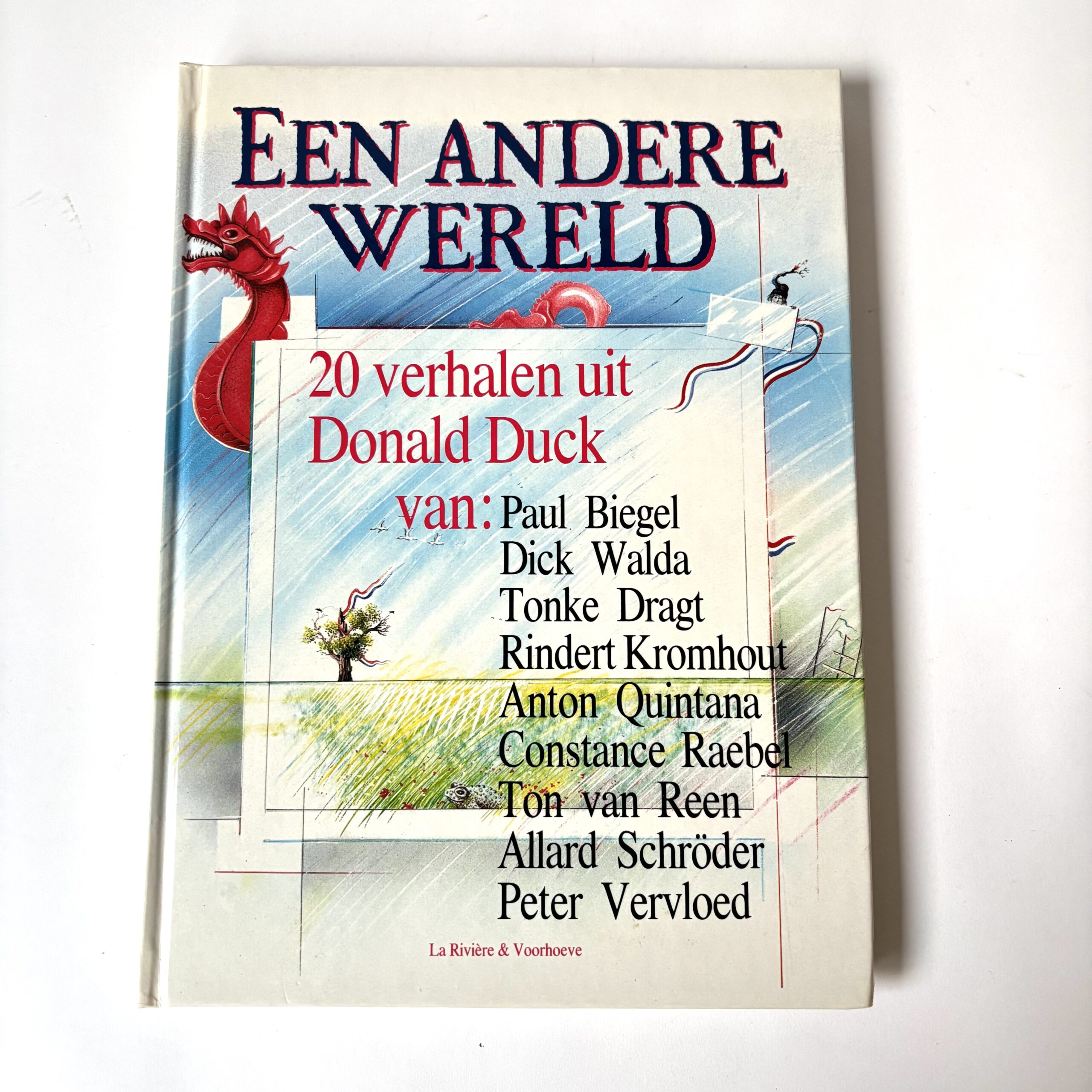 Vintage boek Een Andere Wereld met 20 verhalen uit Donald Duck