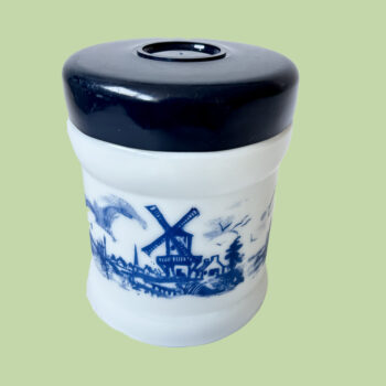 Vintage opaline sigarenpot Holland