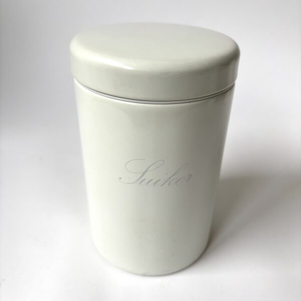 Voorraadblikken Koffie Suiker Beschuit (met lift) van Brabantia - kleur gebroken wit (4) Voorraadblikken Koffie Suiker Beschuit (met lift) van Brabantia - kleur gebroken wit (4)