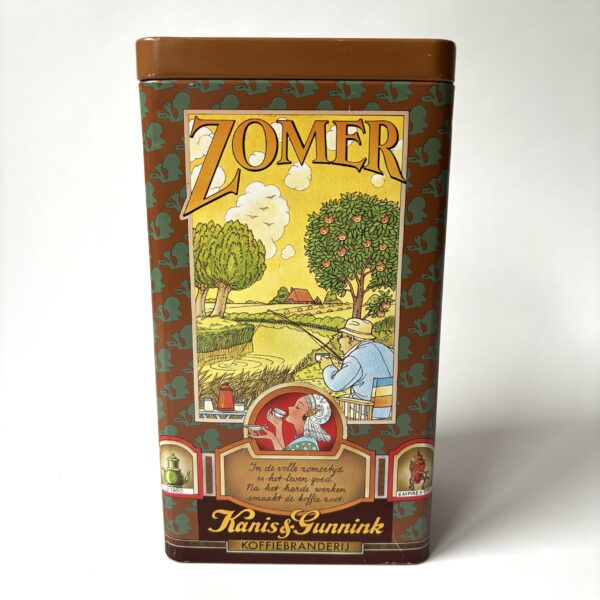 Blik Kanis & Gunnink 4 seizoenen winter - lente - zomer - herfst afm. 21x11,5x9 cm (3) Blik Kanis & Gunnink 4 seizoenen winter - lente - zomer - herfst afm. 21x11,5x9 cm (3)