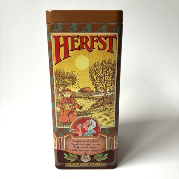 Blik Kanis & Gunnink 4 seizoenen winter - lente - zomer - herfst afm. 21x11,5x9 cm (4) Blik Kanis & Gunnink 4 seizoenen winter - lente - zomer - herfst afm. 21x11,5x9 cm (4)