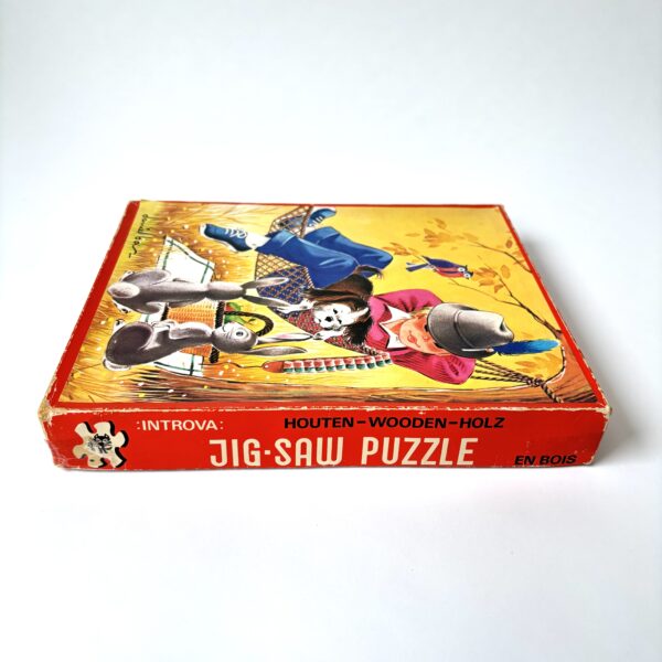 Puzzel van Jig-Saw - 25 houten stukken - afmeting 23x18 cm (4) Puzzel van Jig-Saw - 25 houten stukken - afmeting 23x18 cm (4)