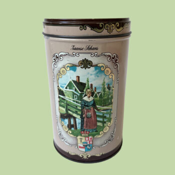 Vintage blik koeken van Albert Heijn