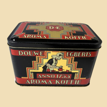 Vintage blik/trommel van Douwe Egberts Aroma-Koffie