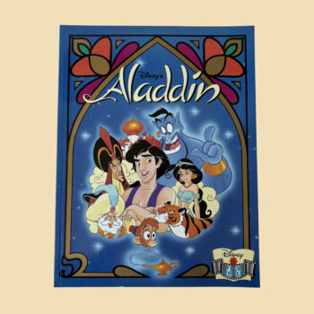 Vintage Disney filmstrip Aladdin uit 1994