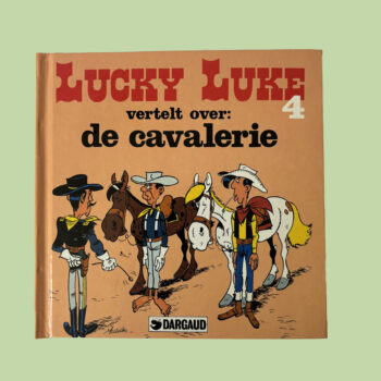 Vintage strip/prentenboek Lucky Luke uit 1985